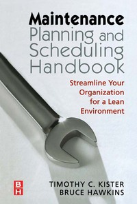Cover image: Maintenance Planning and Scheduling 9780750678322