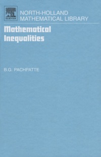 Imagen de portada: Mathematical Inequalities 9780444517951