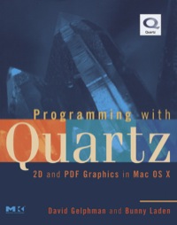 Omslagafbeelding: Programming with Quartz 9780123694737