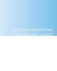 Cover image: Effective Prototyping for Software Makers 9780120885688