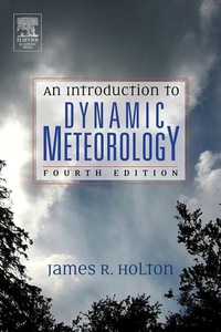 Omslagafbeelding: An Introduction to Dynamic Meteorology 4th edition 9780123540157
