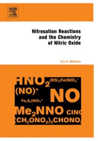 Omslagafbeelding: Nitrosation Reactions and the Chemistry of Nitric Oxide 9780444517210