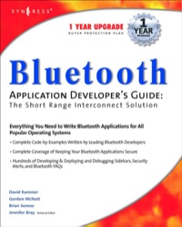 Imagen de portada: Bluetooth Application Developer's Guide 9781928994428