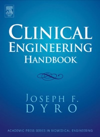 Imagen de portada: Clinical Engineering Handbook 9780122265709