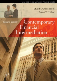 Omslagafbeelding: Contemporary Financial Intermediation 2nd edition 9780122990533