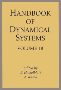 صورة الغلاف: Handbook of Dynamical Systems: Volume 1B 9780444520555