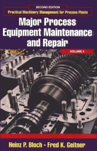 Cover image: Major Process Equipment Maintenance and Repair 2nd edition 9780884156635