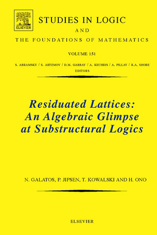 Cover image: Residuated Lattices: An Algebraic Glimpse at Substructural Logics: An Algebraic Glimpse at Substructural Logics 9780444521415