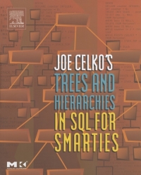 Omslagafbeelding: Joe Celko's Trees and Hierarchies in SQL for Smarties 9781558609204