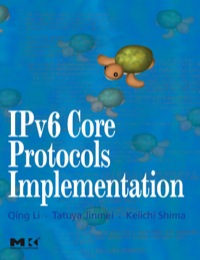 Imagen de portada: IPv6 Core Protocols Implementation 9780124477513