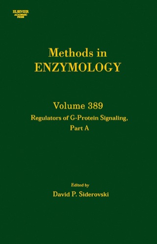 Cover image: Regulators of G Protein Signalling, Part A 9780121827946
