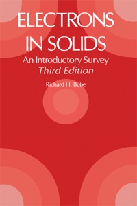 صورة الغلاف: Electrons in Solids: An Introductory Survey 3rd edition 9780121385538