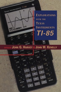 Cover image: Explorations with Texas Instruments TI-85 9780123290700