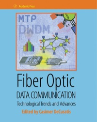 Cover image: Fiber Optic Data Communication 9780122078927