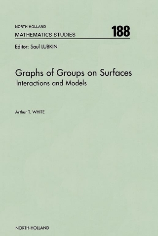 Cover image: Graphs of Groups on Surfaces 9780444500755