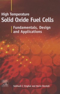 Omslagafbeelding: High-temperature Solid Oxide Fuel Cells: Fundamentals, Design and Applications 9781856173872
