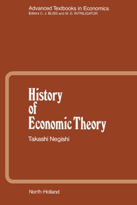 表紙画像: History of Economic Theory 9780444704375