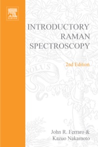 表紙画像: Introductory Raman Spectroscopy 2nd edition 9780122541056