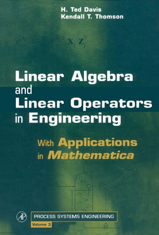 صورة الغلاف: Linear Algebra and Linear Operators in Engineering 9780122063497