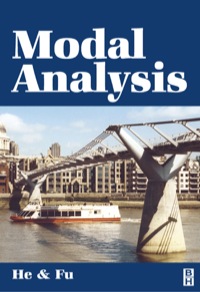 Cover image: Modal Analysis 9780750650793