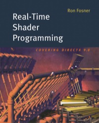 Cover image: Real-Time Shader Programming 9781558608535