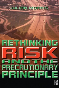 Cover image: Rethinking Risk and the Precautionary Principle 9780750646833