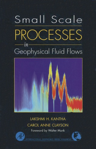 Cover image: Small Scale Processes in Geophysical Fluid Flows 9780124340701