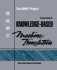 Immagine di copertina: The KBMT Project 9781558601291