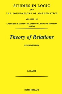صورة الغلاف: Theory of Relations 9780444505422