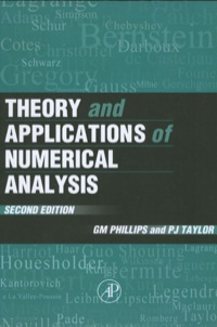 Titelbild: Theory and Applications of Numerical Analysis 2nd edition 9780125535601