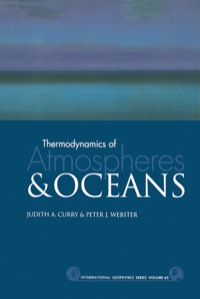 Immagine di copertina: Thermodynamics of Atmospheres and Oceans 9780121995706