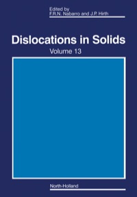 Titelbild: Dislocations in Solids 9780444518880