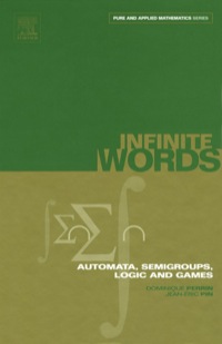 Cover image: Infinite Words 9780125321112