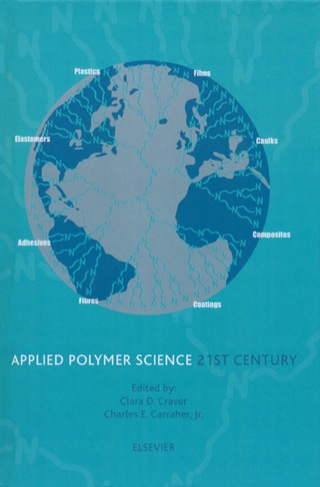 Cover image: Applied Polymer Science: 21st Century 9780080434179