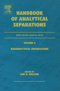 صورة الغلاف: Bioanalytical Separations 1st edition 9780444506580