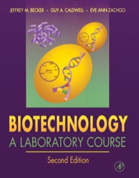 Cover image: Biotechnology 2nd edition 9780120845620