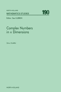 Omslagafbeelding: Complex Numbers in n Dimensions 9780444511232