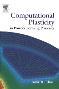 Imagen de portada: Computational Plasticity in Powder Forming Processes 1st edition 9780080446363