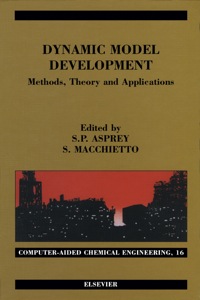 Titelbild: Dynamic Model Development: Methods, Theory and Applications: Methods, Theory and Applications 9780444514653