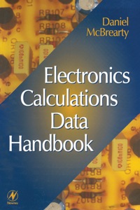 Cover image: Electronics Calculations Data Handbook 9780750637442