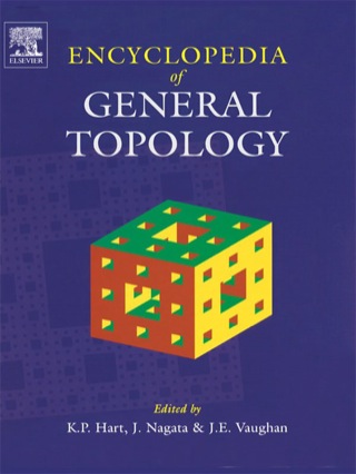 Cover image: Encyclopedia of General Topology 9780444503558