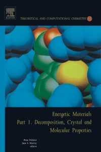 Cover image: Energetic Materials: Part 1. Decomposition, Crystal and Molecular Properties 9780444515186