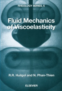 Cover image: Fluid Mechanics of Viscoelasticity 9780444826619
