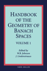 Immagine di copertina: Handbook of the Geometry of Banach Spaces 9780444828422