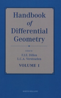 صورة الغلاف: Handbook of Differential Geometry, Volume 1 9780444822406