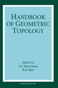 Cover image: Handbook of Geometric Topology 9780444824325