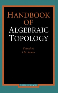 表紙画像: Handbook of Algebraic Topology 9780444817792