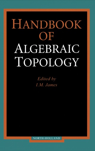 Cover image: Handbook of Algebraic Topology 9780444817792