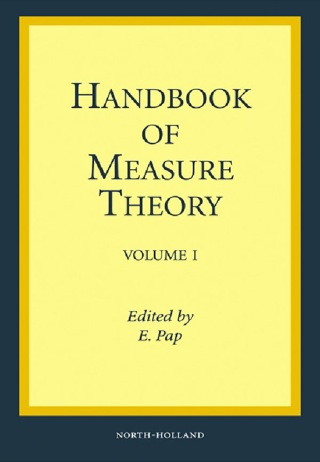 Cover image: Handbook of Measure Theory 9780444502636