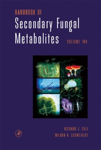 Imagen de portada: Handbook of Secondary Fungal Metabolites, 3-Volume Set 9780121794606